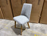 Crystalbrook Dining Chair Mid Grey Fabric