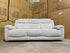 Pilot 3 seater with ELECTRIC recliners Light Grey