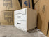 Atlanta bed side chest in grey wash finish