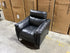 Oasis Single Recliner Leather Match (BLACK)
