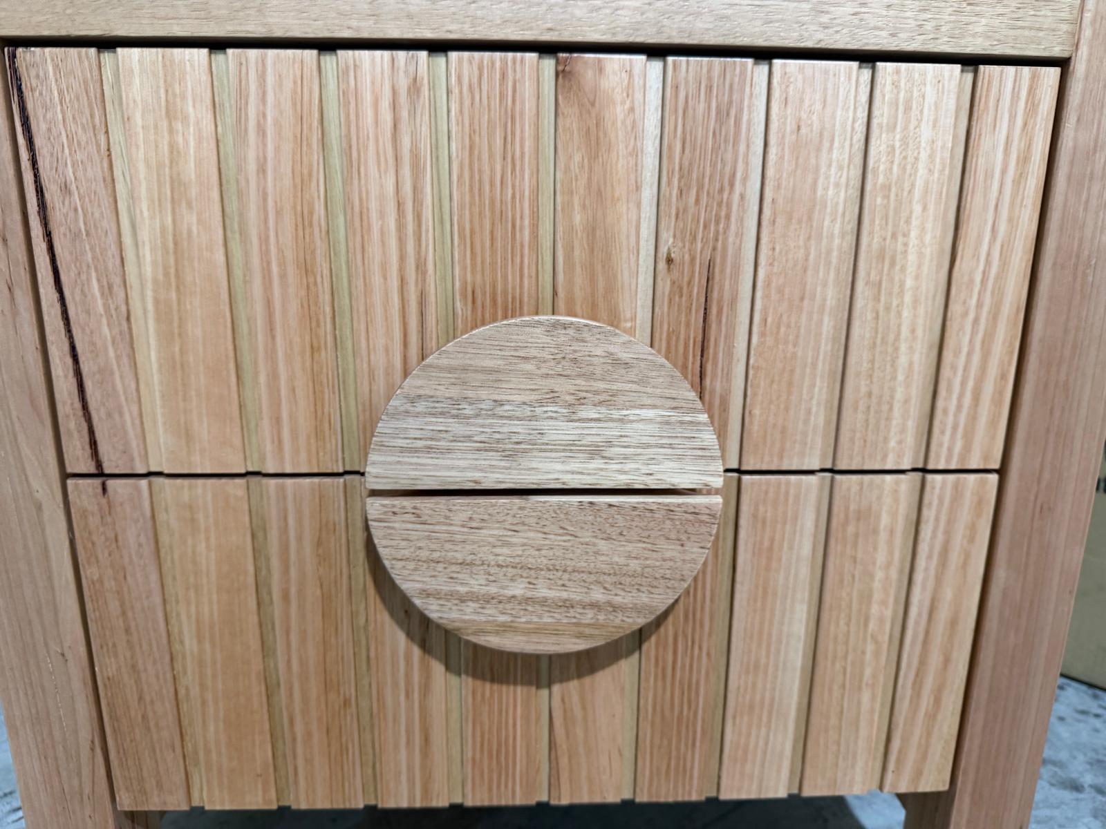 Morocco Bedside table in natural Messmate