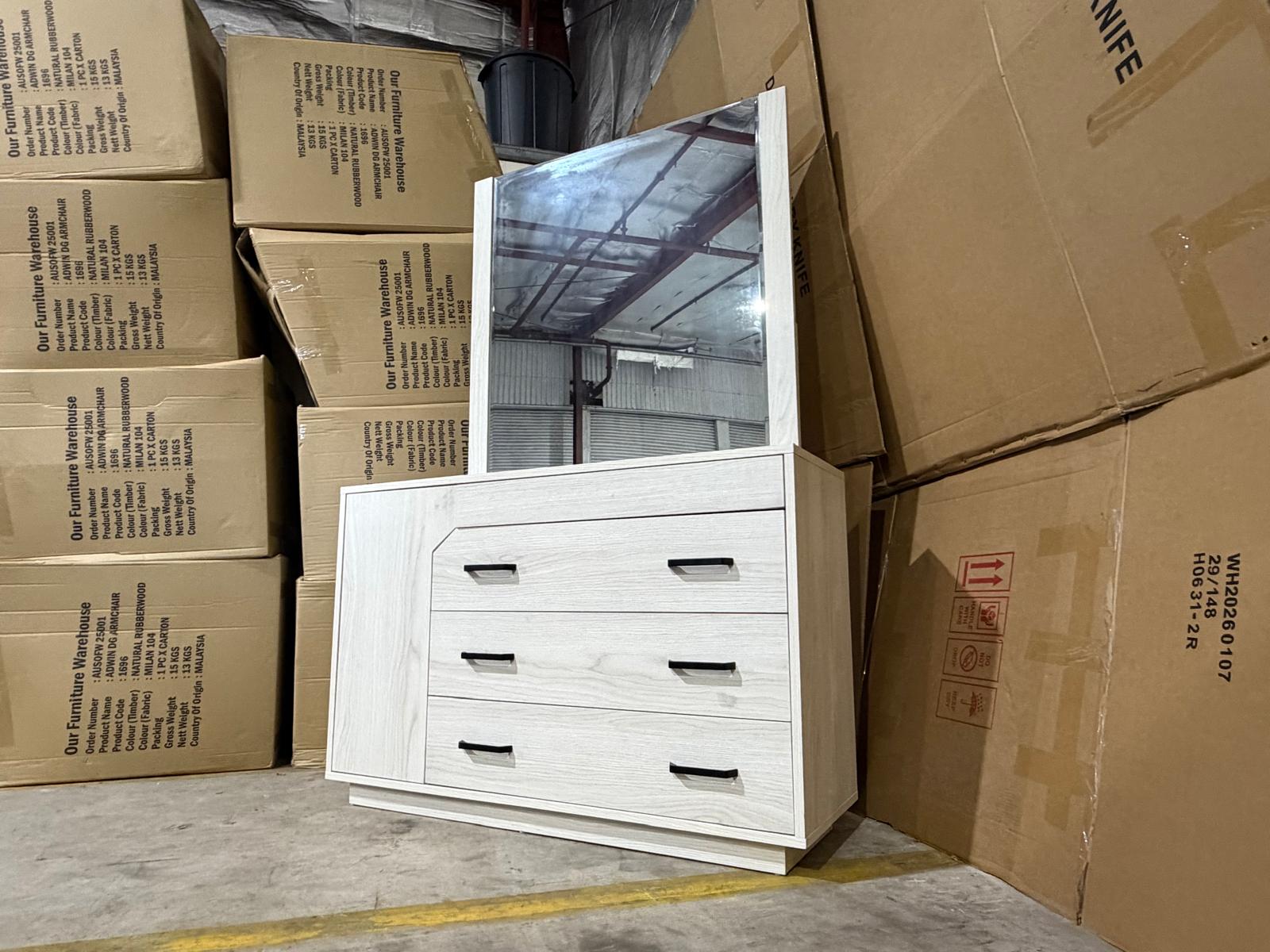 Atlanta 4 Pce Bedroom Dresser Package