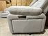 Kenso 6pce modular Lounge with 2 Dual Motion Recliners Soft Rhino Light Grey