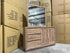 Manly Frank dressing table with mirror in rustic walnut