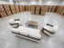 Trinidad 4pce Outdoor Lounge 3 seat 2x Chairs & Coffee Table