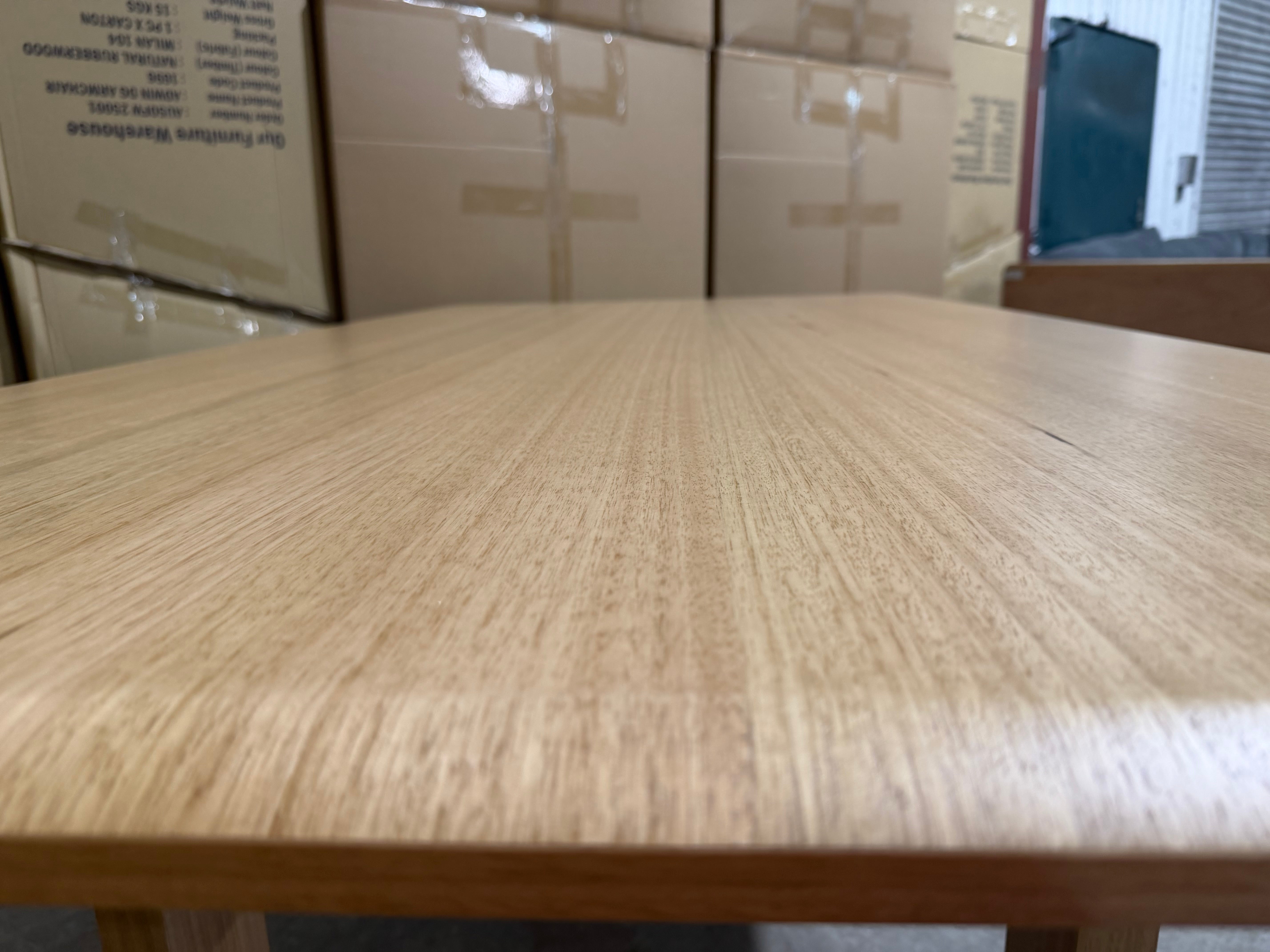 Mitcham 2100 Dining Table in natural Tassie Oak Dining Range