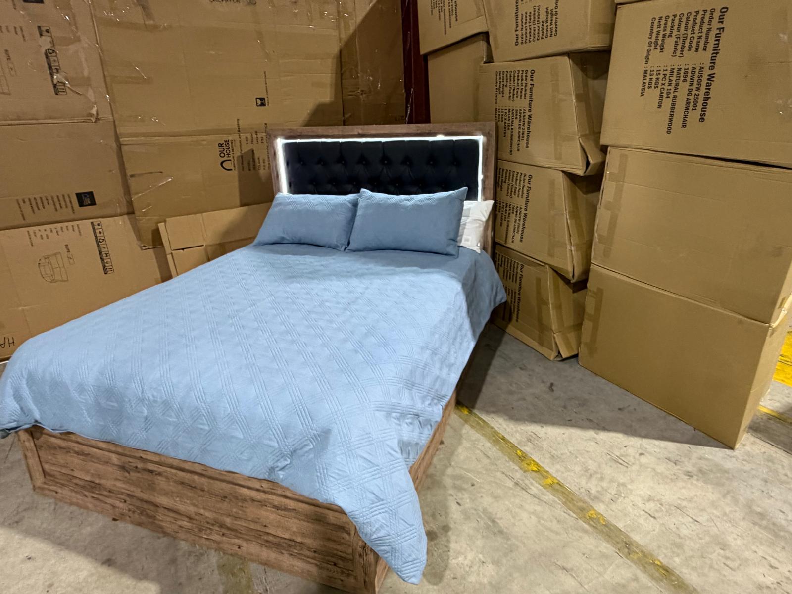 Manly 4 Piece Bedroom Suite with Dresser