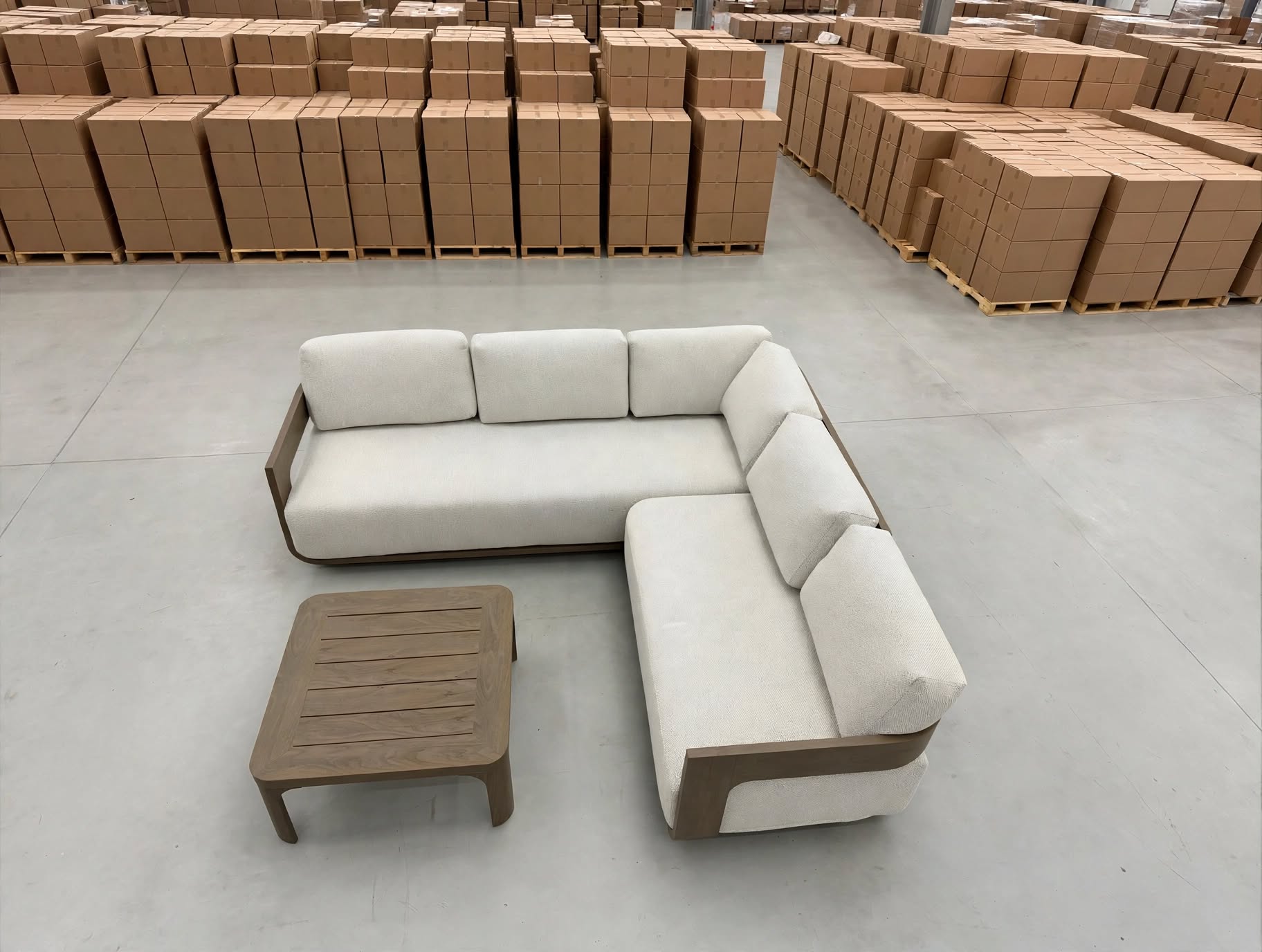 Trinidad Corner Lounge With Coffee Table