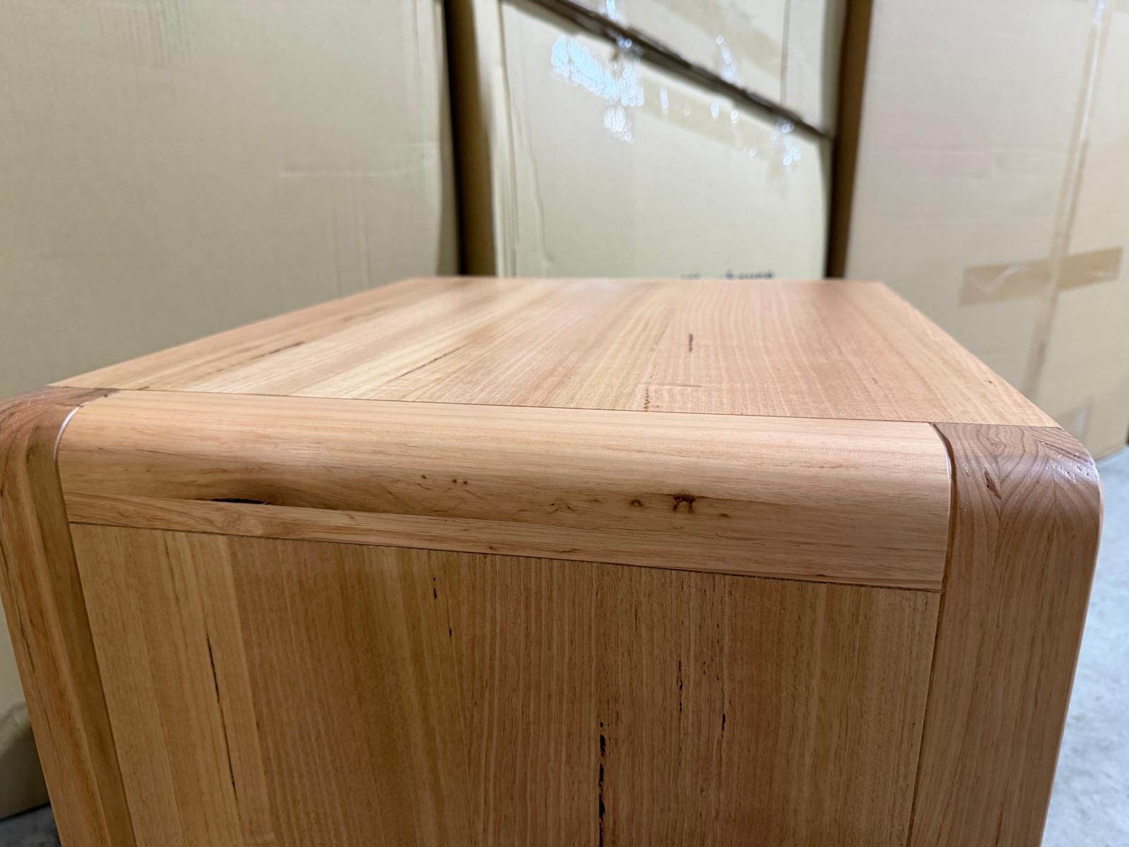 Morocco Bedside table in natural Messmate