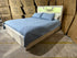 Atlanta King size bed in grey wash finish lift up storage