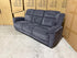 Pilot 3 seater with ELECTRIC Recliners Dark Grey