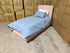 Stuart Single bed in Blush Pink