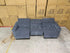Watford Oversize 3 seater Lounge with electric recliners Licorice