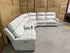 Damon 6pce modular lounge Light Grey Fabric