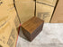 Flinders bed side chest in pecan finish