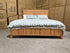 Morocco King size bed in natural Messmate