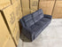 Pilot 3 seater With Manual Recliners Dark Grey