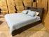 Vienna king size bed in grey (boston)