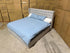 Memphis Super King Bed In Light Grey