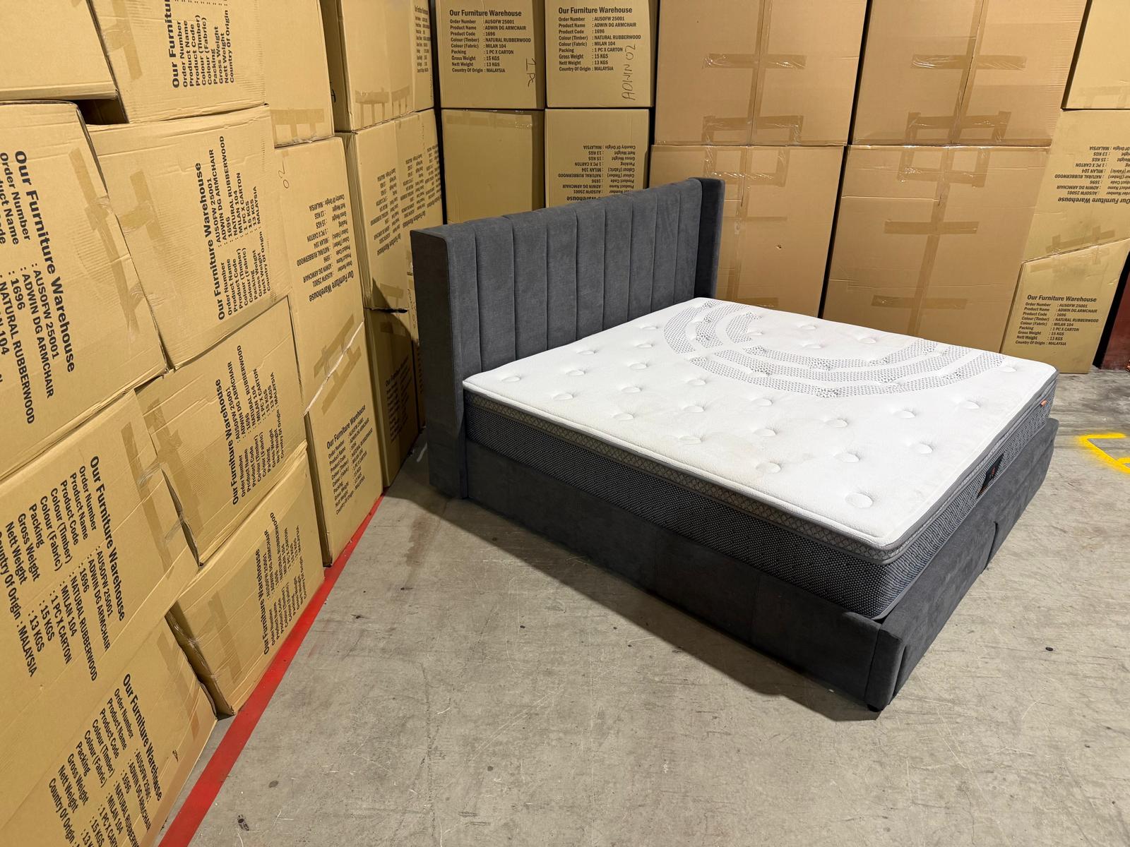 Portand Super King Bed & Mattress Package