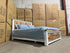 Springbrook Queen size bed withdraws driftwood/ white finish acacia timber