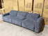 Watford Oversize 3 seater Lounge with electric recliners Licorice