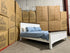 Hamptons King Size Bed in two tone finish
