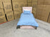 Stuart Single bed in Blush Pink