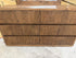 Flinders dressing table inc mirros in Pecan finish