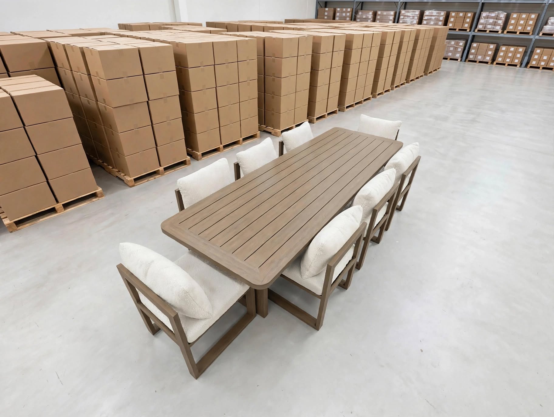 Trinidad 9 Pce Outdoor Setting Table & 8 Chairs