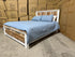 Springbrook Queen size bed withdraws driftwood/ white finish acacia timber