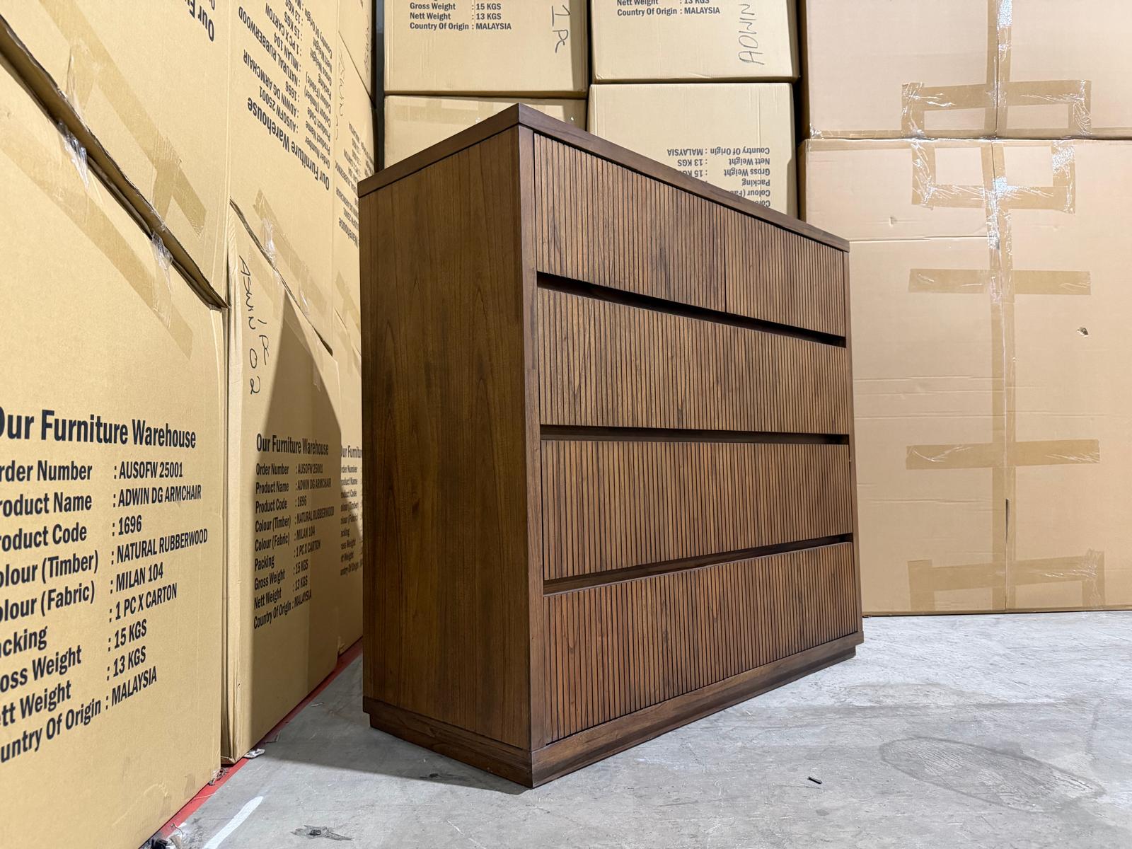 Flinders Tallboy in pecan finish