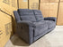 Pilot 2 seater with ELECTRIC Recliners Dark Grey