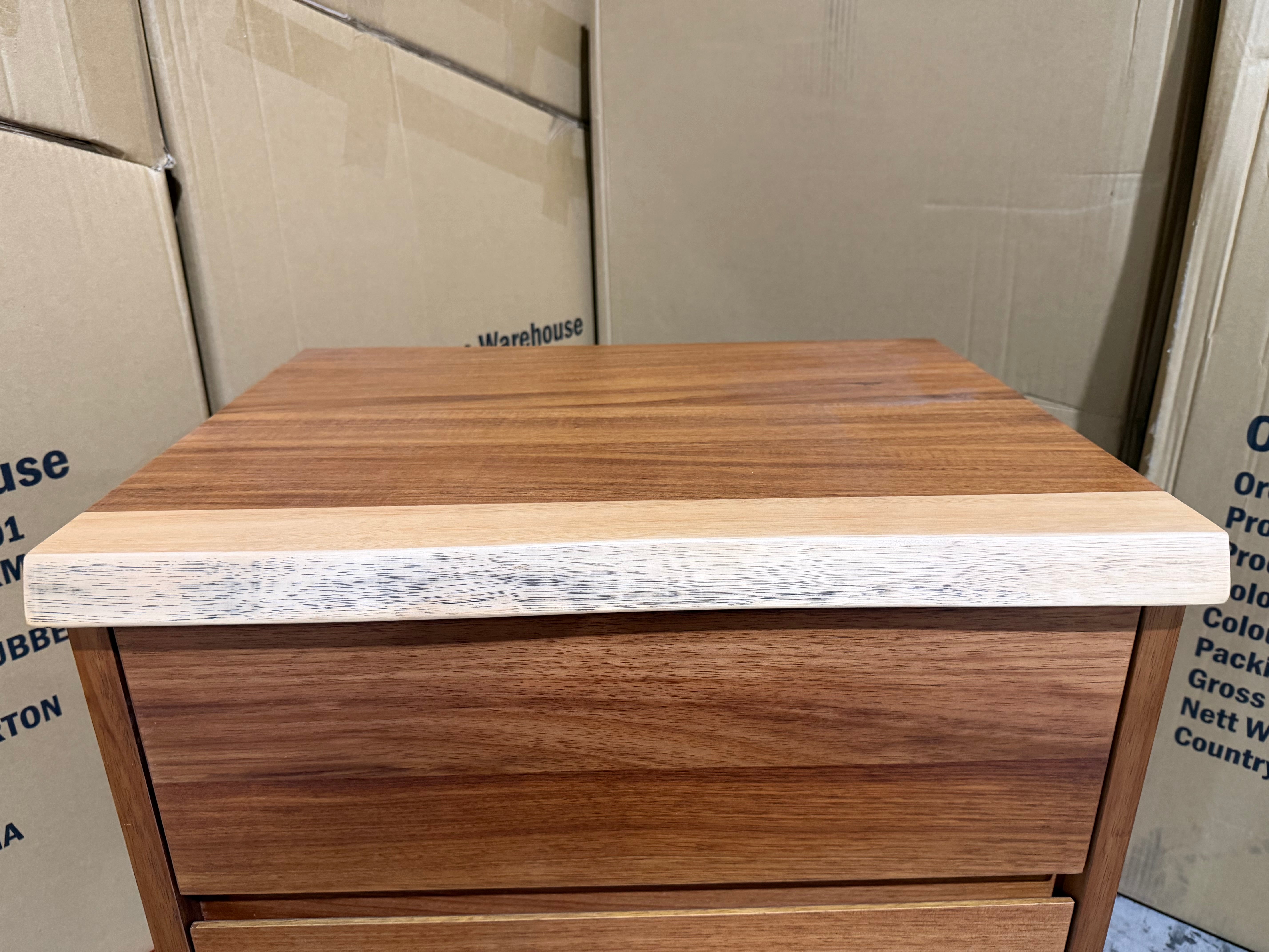Highland bed side chest in  Blackwood