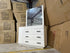 Atlanta dressing table inc mirros in grey wash finish