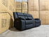 Kenso 2 Seater With Dual Recliners In Soft Rhino Black