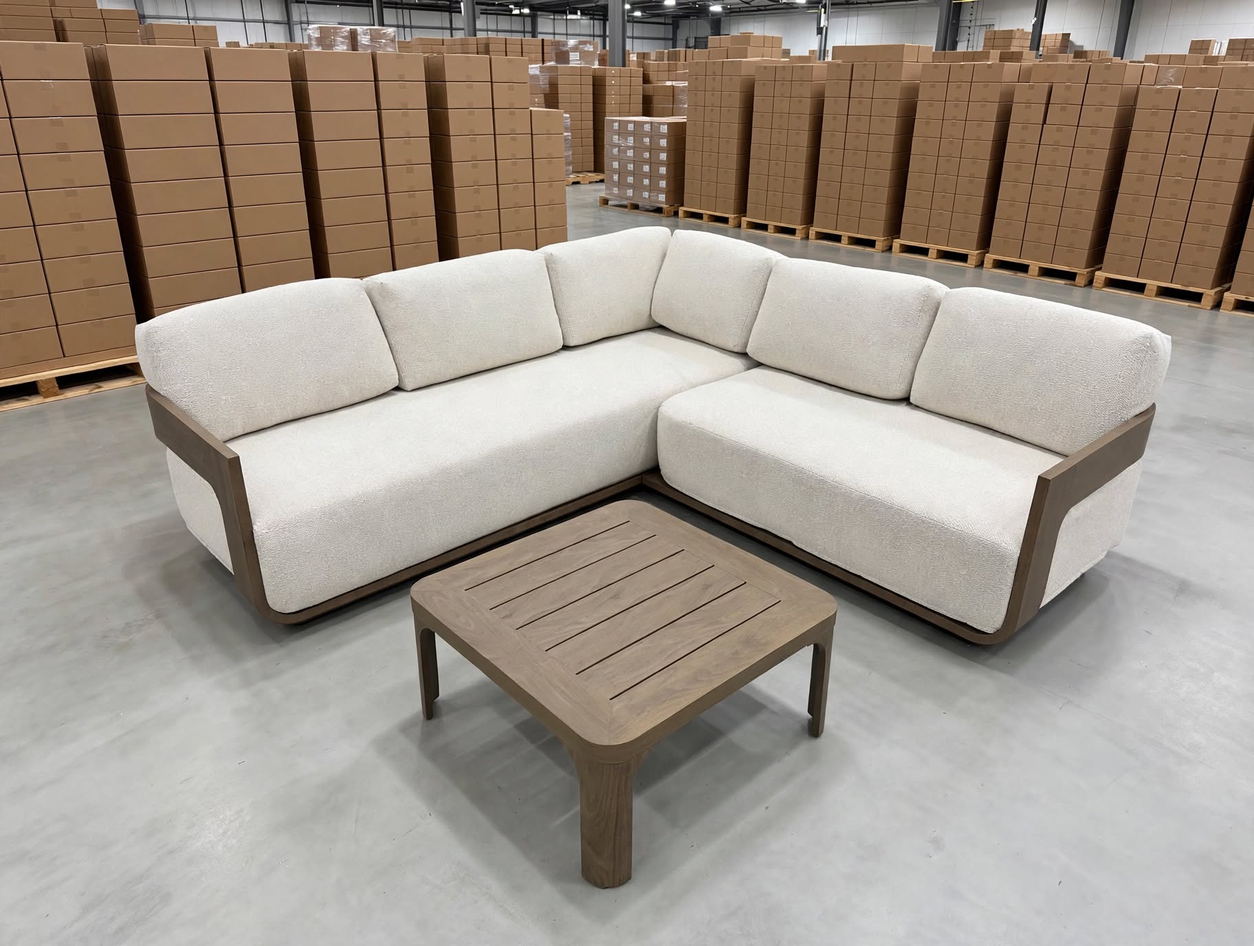 Trinidad Corner Lounge With Coffee Table
