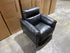 Oasis Single Recliner Leather Match (BLACK)