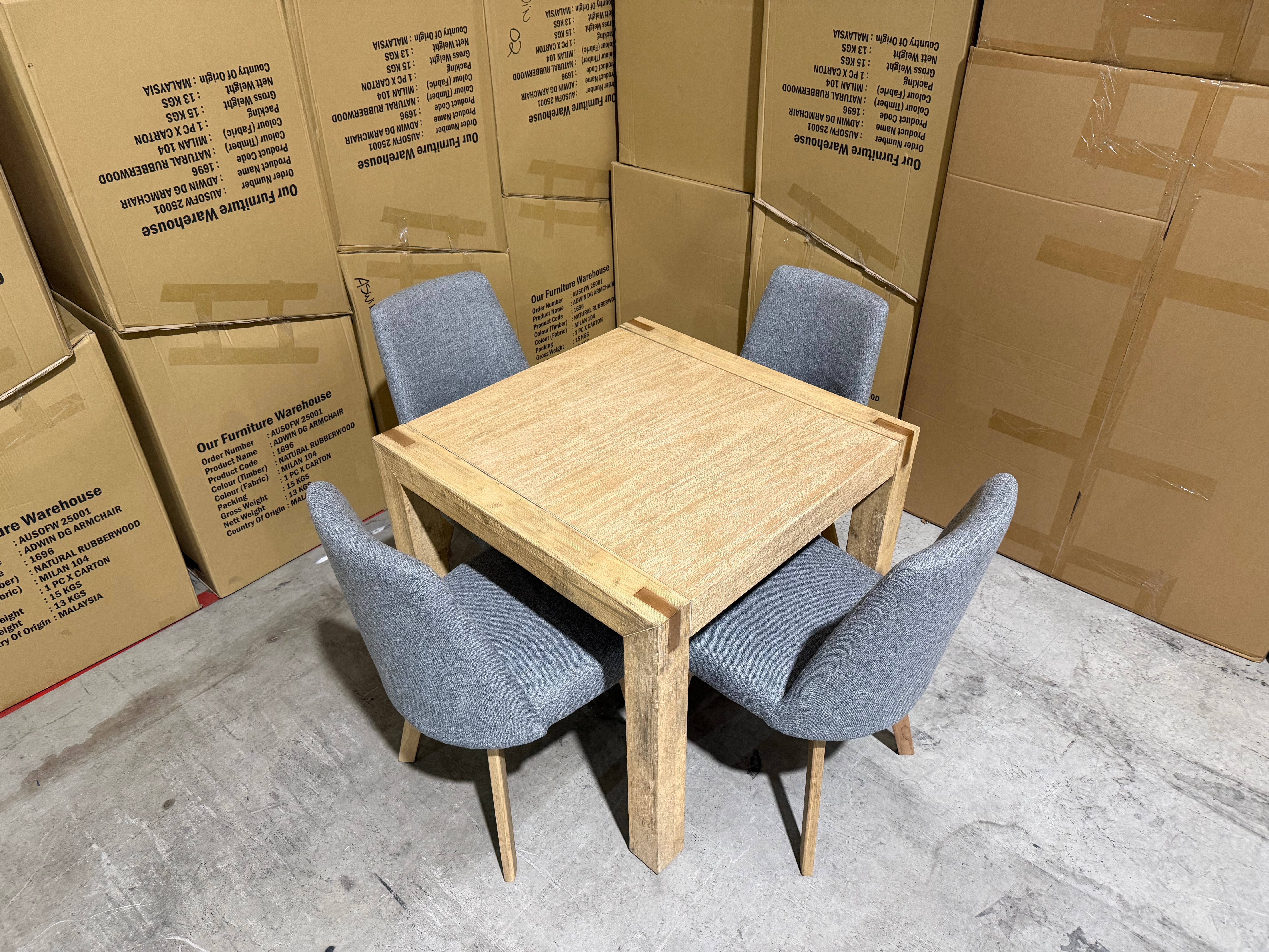 Crystalbrook 5 Piece Dining Suite