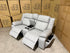 Kenso 2 Seater With Dual Recliners In Soft Rhino Light Grey