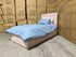 Stuart Single bed in Blush Pink