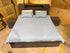 Vienna king size bed in grey (boston)
