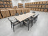 Imperial 9 Pce outdoor Setting 1 X Extension Dining Table + 8 Chairs In Charcoal