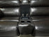 Modena Modular Lounge with 3x Electric Recliners In Black Leather