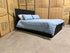 Portugal king size bed black finish