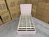 Stuart Single bed in Blush Pink