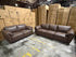 Sapphire 3+2 Seater Lounge Package In Chocolate Brown