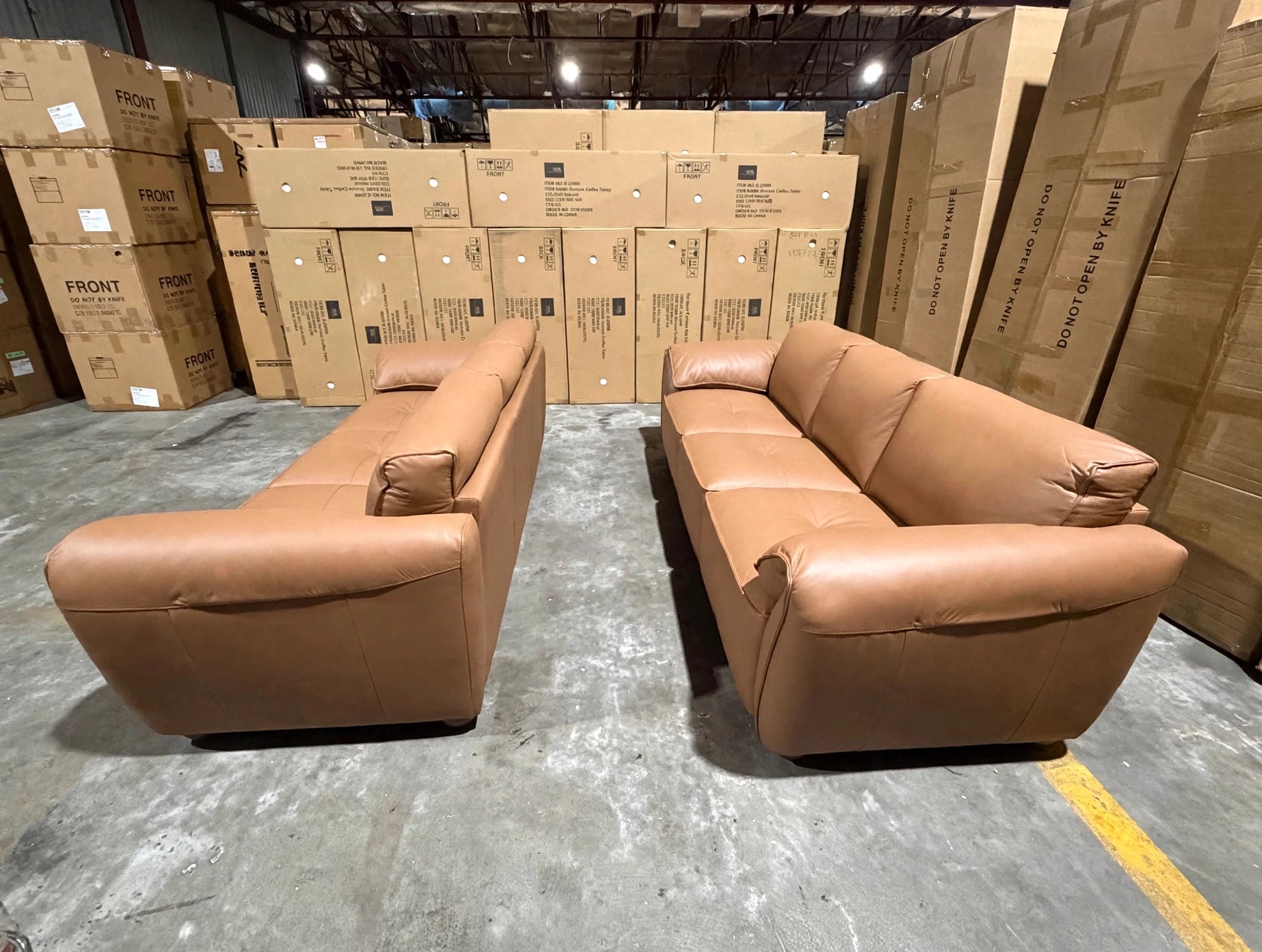 Sapphire 3+2 Seater Lounge Package in Tan