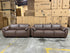 Sapphire 3+2 Seater Lounge Package In Chocolate Brown