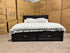 Calloway Queen size Bed inc draws in black